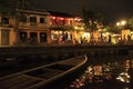 Old town of Hoi An in Vietnam by night